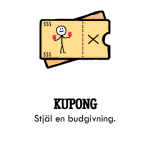 Marknadskort: Kupong