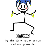 SPELARKORT: NARREN BAK