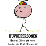 SPELARKORT HUVUDPERSONEN